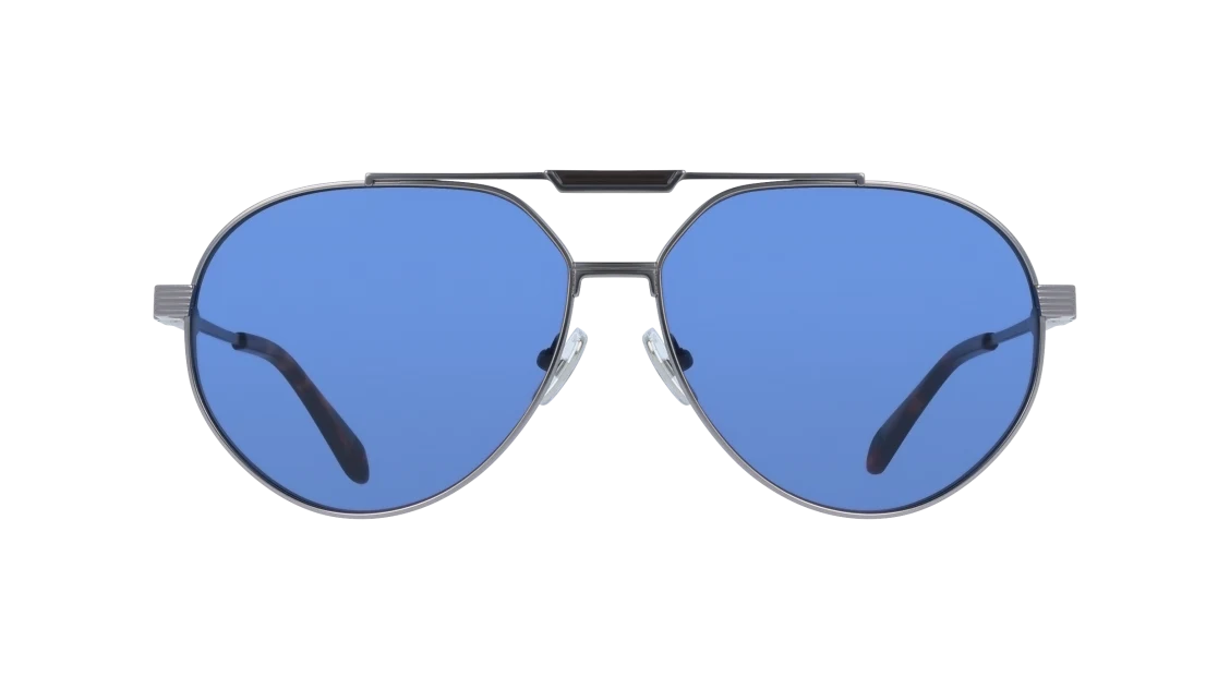 Color_(021) Matte Light Ruthenium Titanium/ Blue