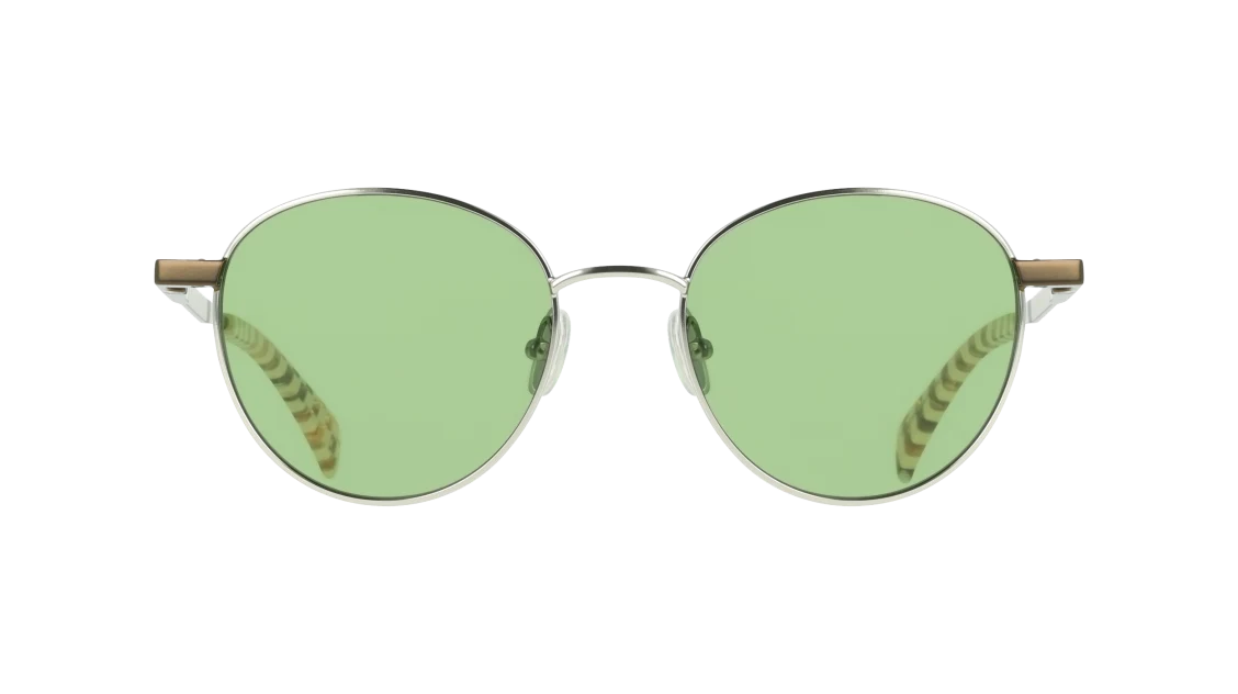 Color_046 - Semimatte Silver / Green