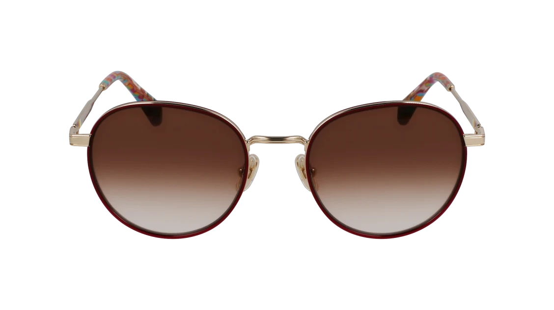 Color_722 - Gold - Burgundy / Brown Gradient