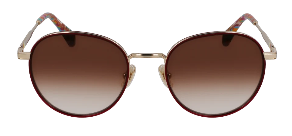 Color_722 - Gold - Burgundy / Brown Gradient