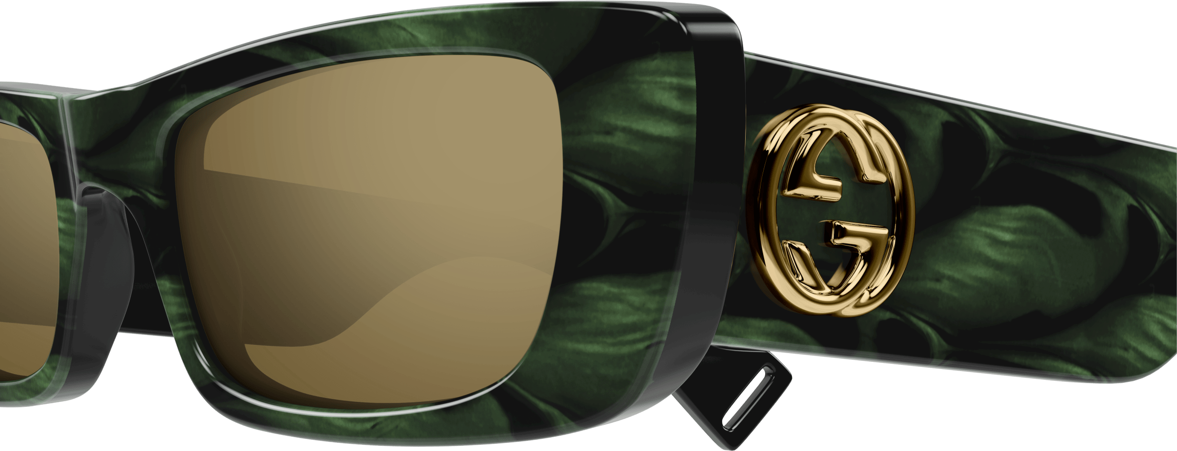 Color_GG0516S-014 - GREEN - BRONZE