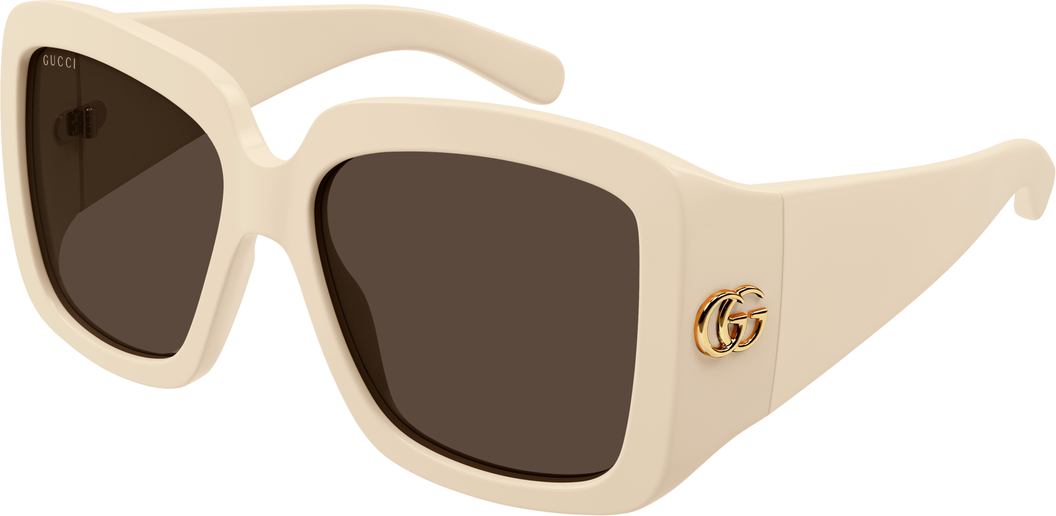 Color_GG1402S-004 - IVORY - BROWN