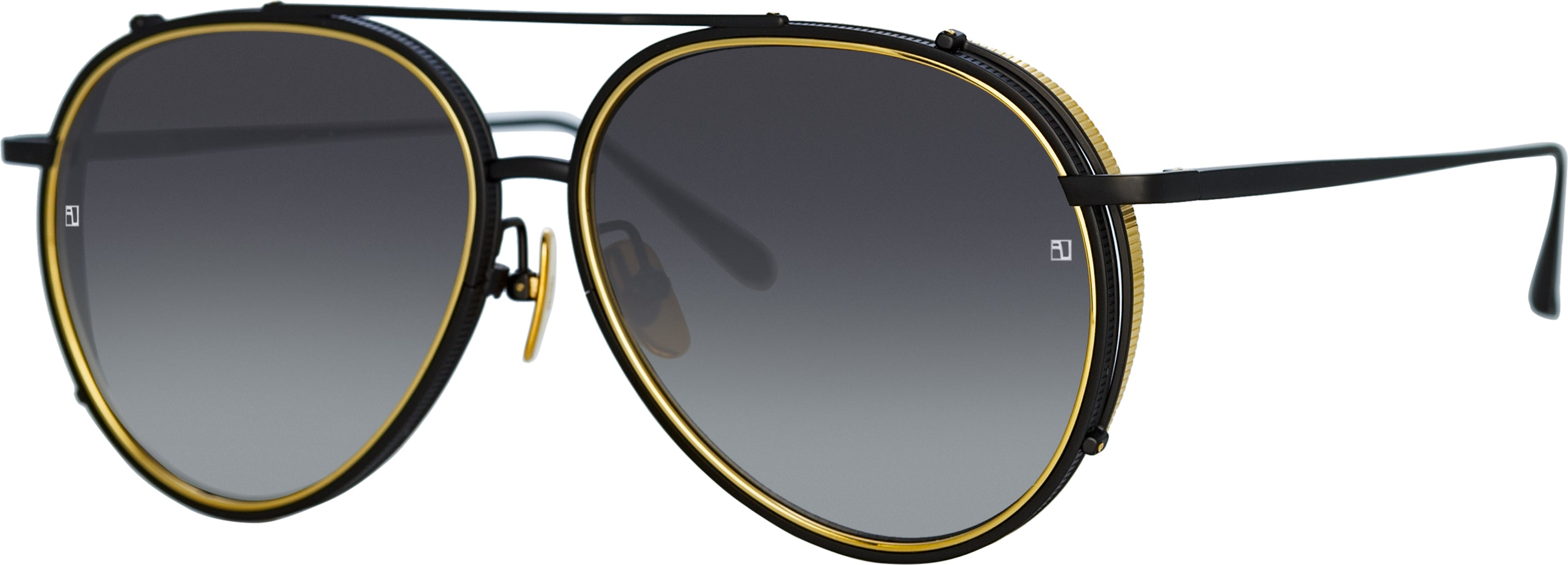 Color_LFL1360C1SUN - Torino Aviator Sunglasses in Nickel (Men's)