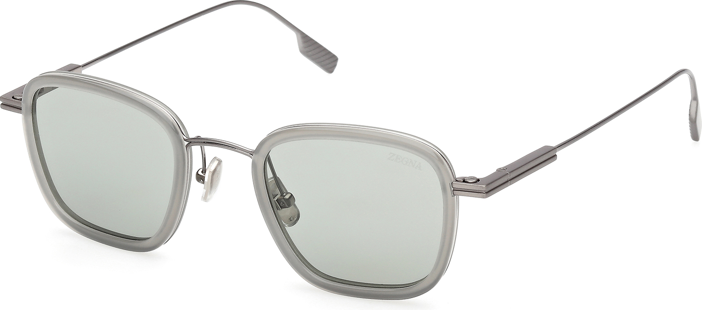 Color_EZ0277_4720A - Grey/Striped / Matte Dark Ruthenium