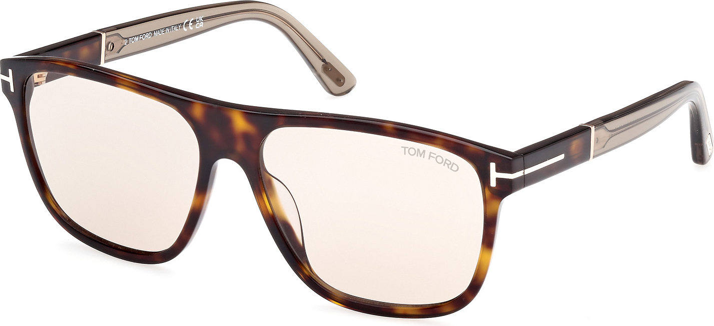 Color_FT1081_5852E - Dark Havana / Shiny Beige