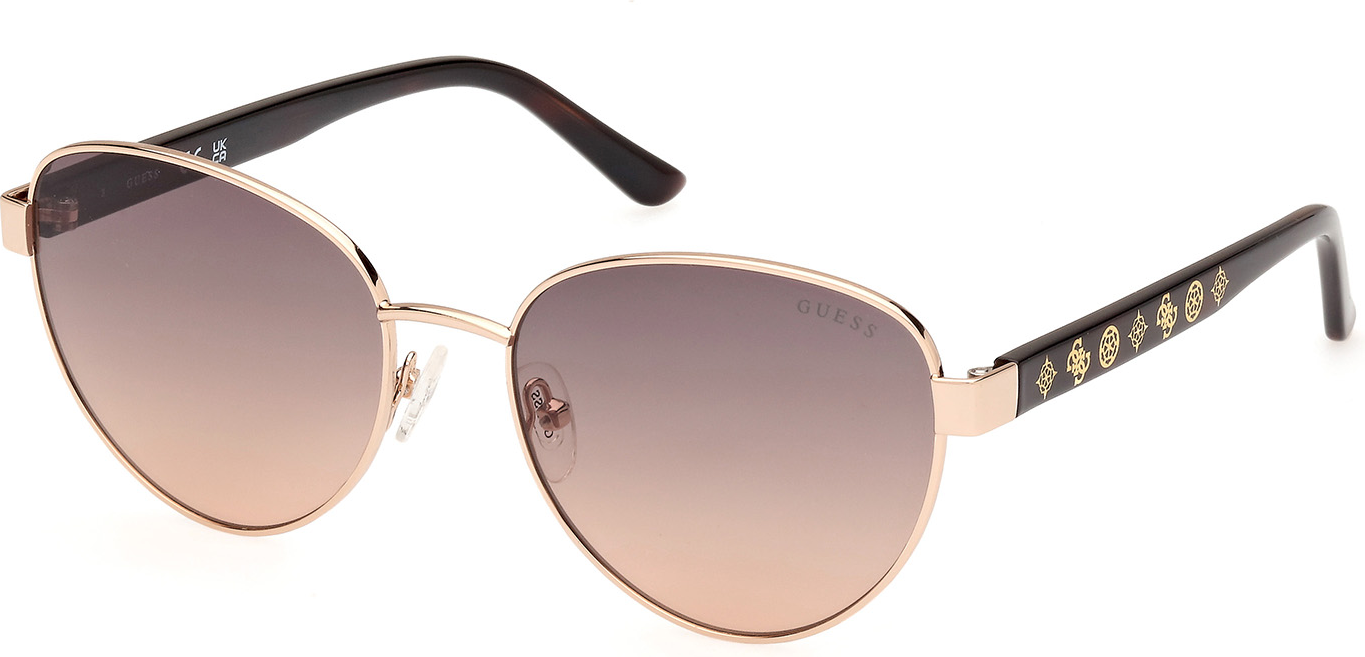 Color_GU00101_5532F - Shiny Pale Gold / Dark Havana