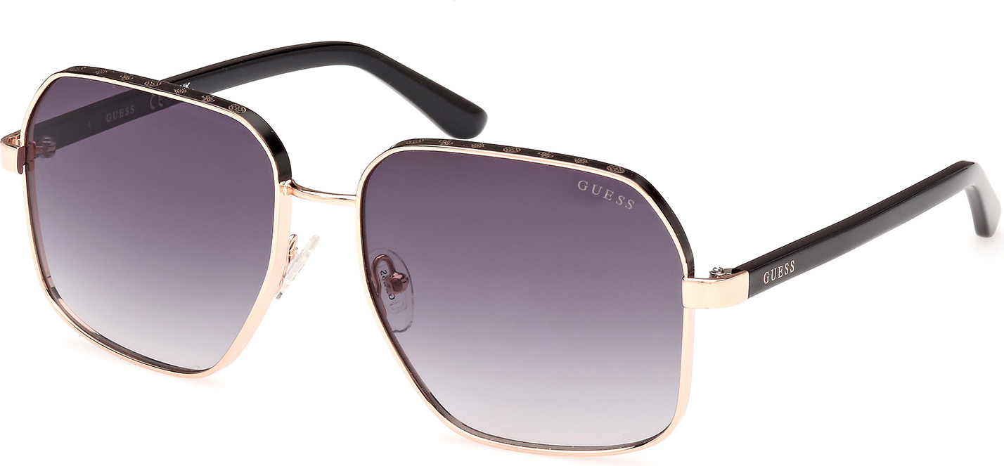 Color_GU00107_5805B - Shiny Rose Gold / Shiny Black