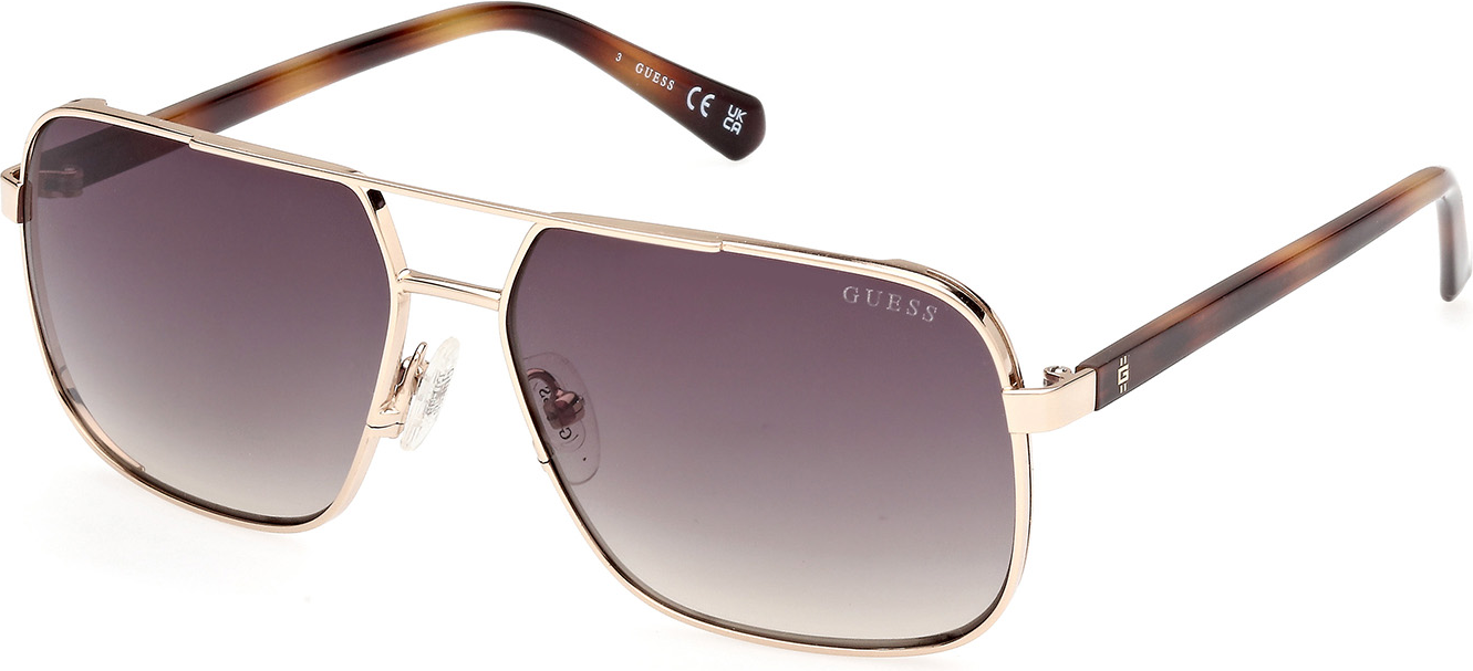 Color_GU00119_5832B - Shiny Pale Gold / Dark Havana
