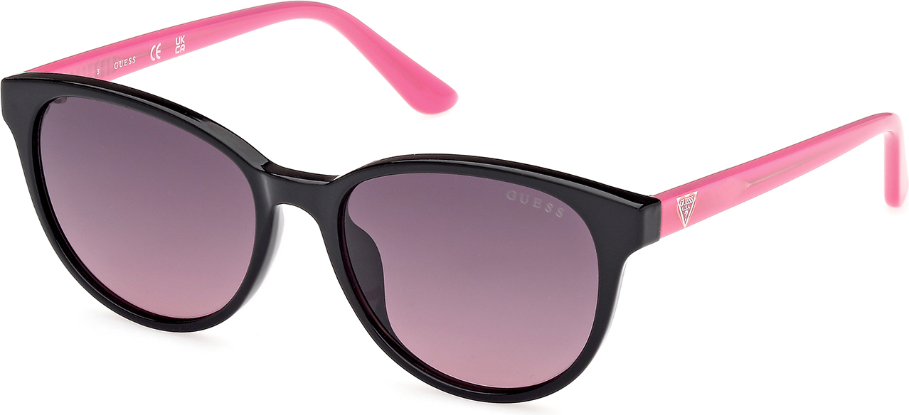 Color_GU00126_4901T - Shiny Black / Shiny Dark Pink