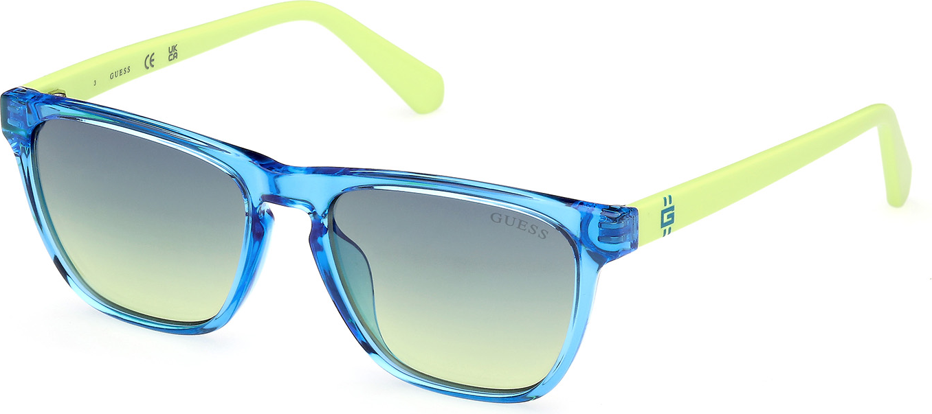 Color_GU00129_4990W - Shiny Blue / Shiny Light Green
