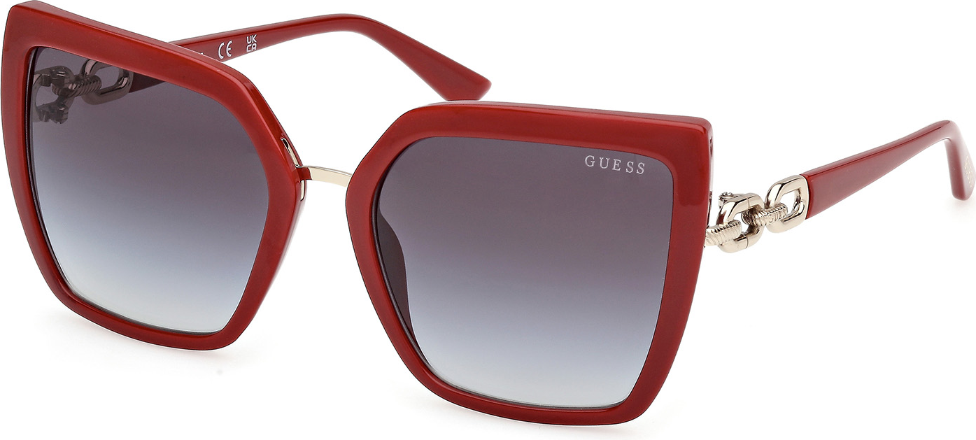 Color_GU00160_5566B - Shiny Dark Red / Shiny Pale Gold