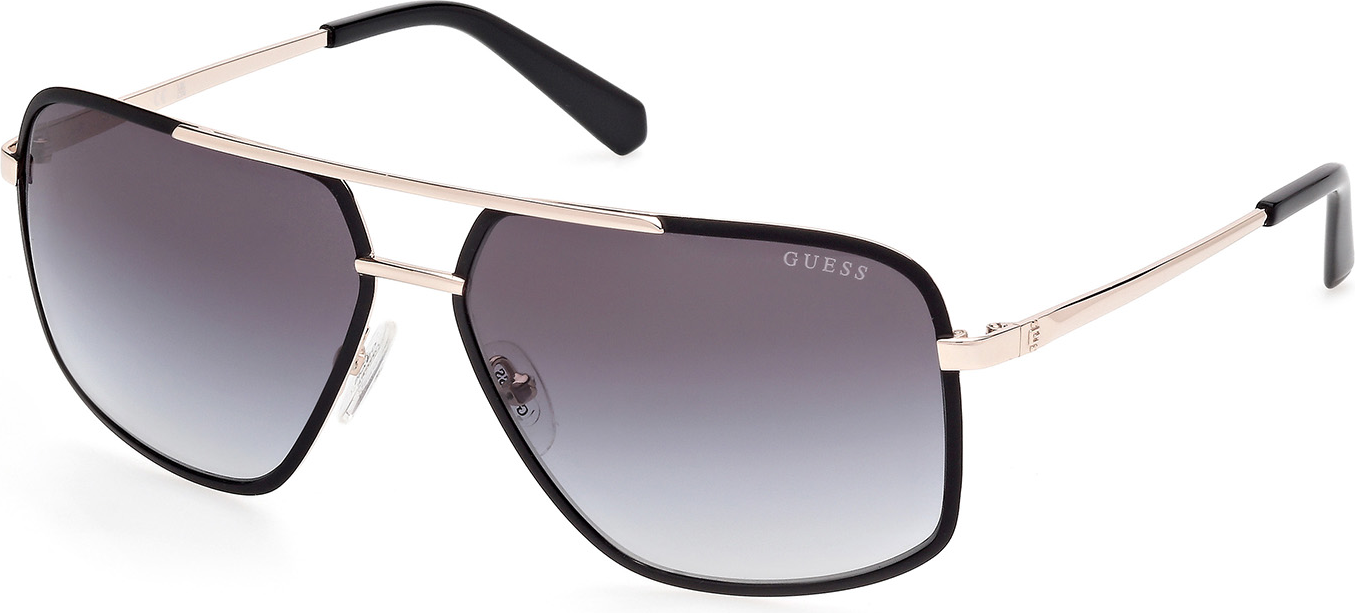 Color_GU00167_6002B - Matte Black / Shiny Pale Gold