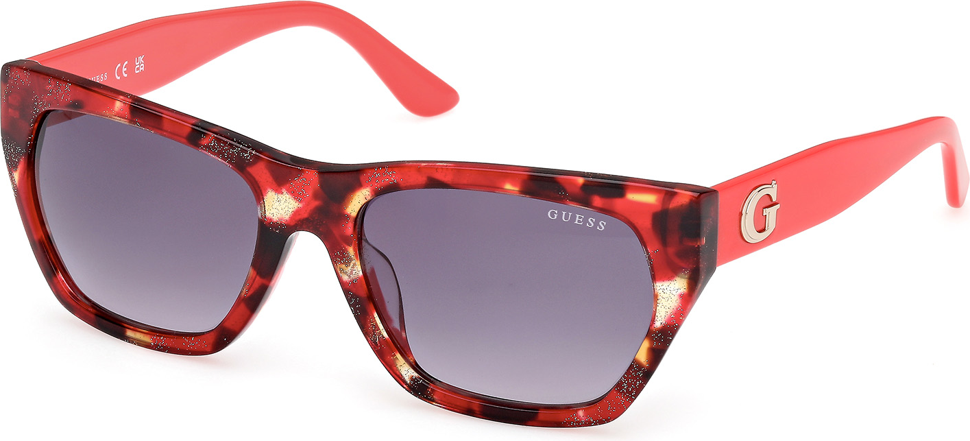 Color_GU00203-H_5654B - Red Havana / Shiny Light Red