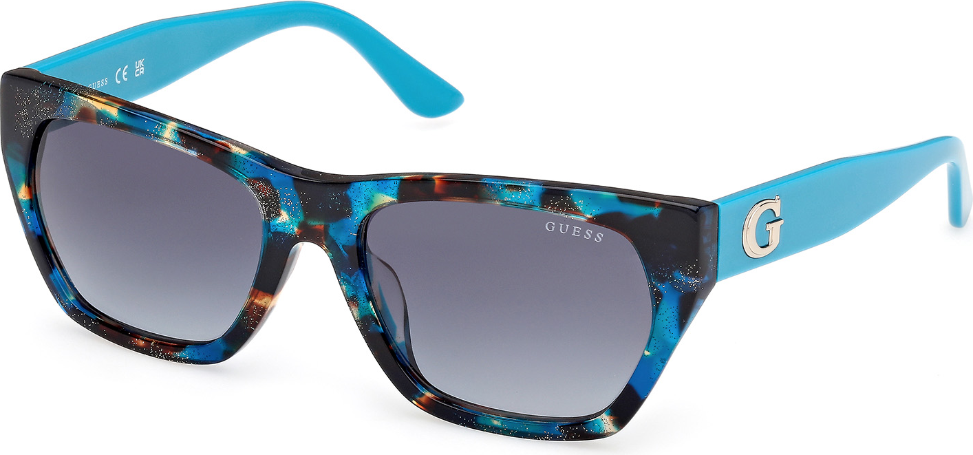 Color_GU00203-H_5687P - Turquoise/Havana / Shiny Turquoise