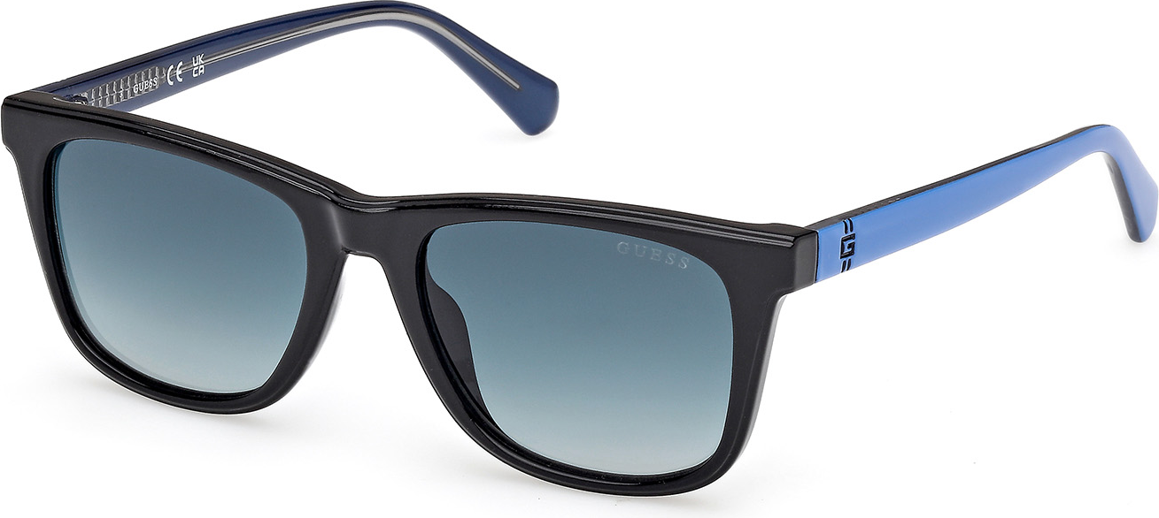 Color_GU00227_4701W - Shiny Black / Shiny Blue
