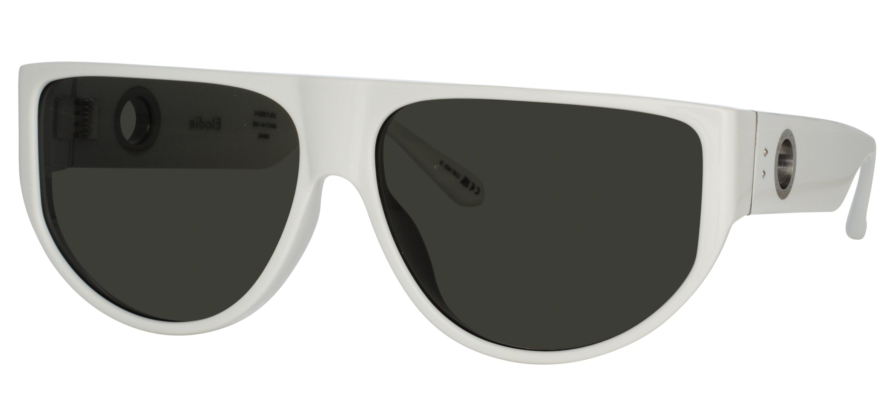 Color_LFL1302C4SUN - Elodie Flat Top Sunglasses in White