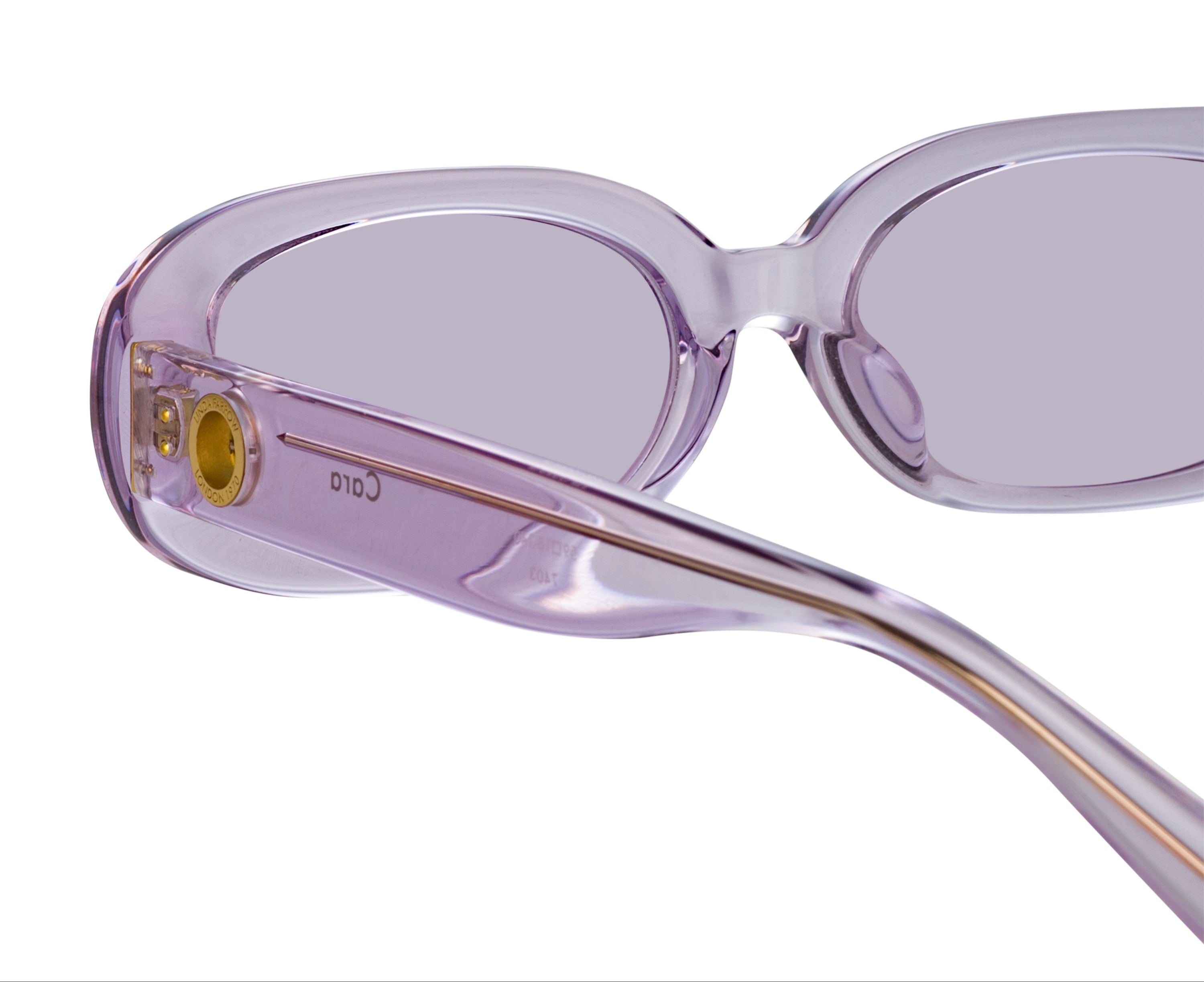 Color_LFL1252C5SUN - Cara Oval Sunglasses in Purple