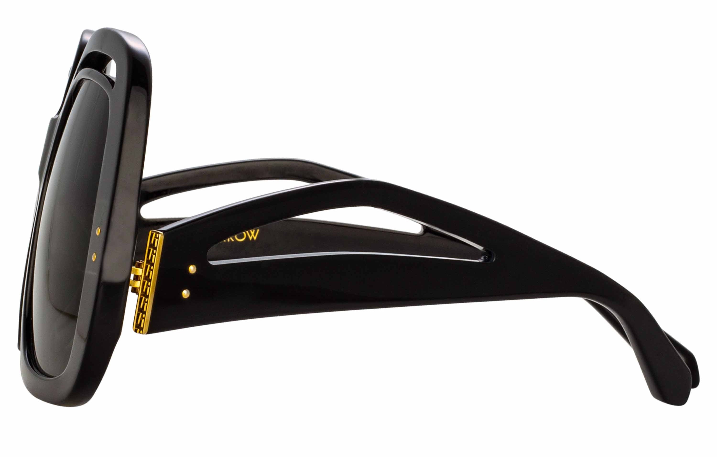 Color_LFL1126C1SUN - Renata Oversized Sunglasses in Black