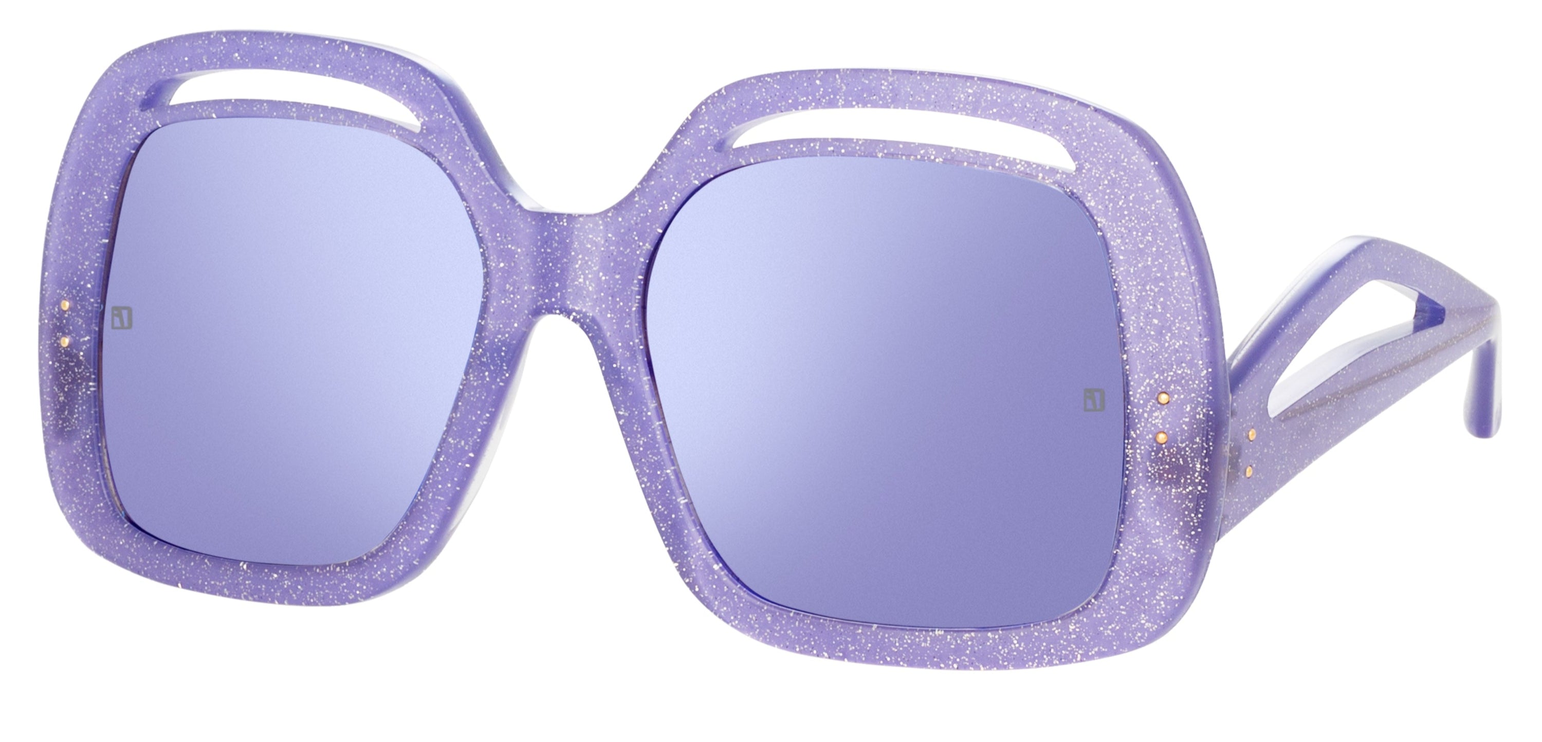 Color_LFL1126C6SUN - Renata Oversized Sunglasses in Purple