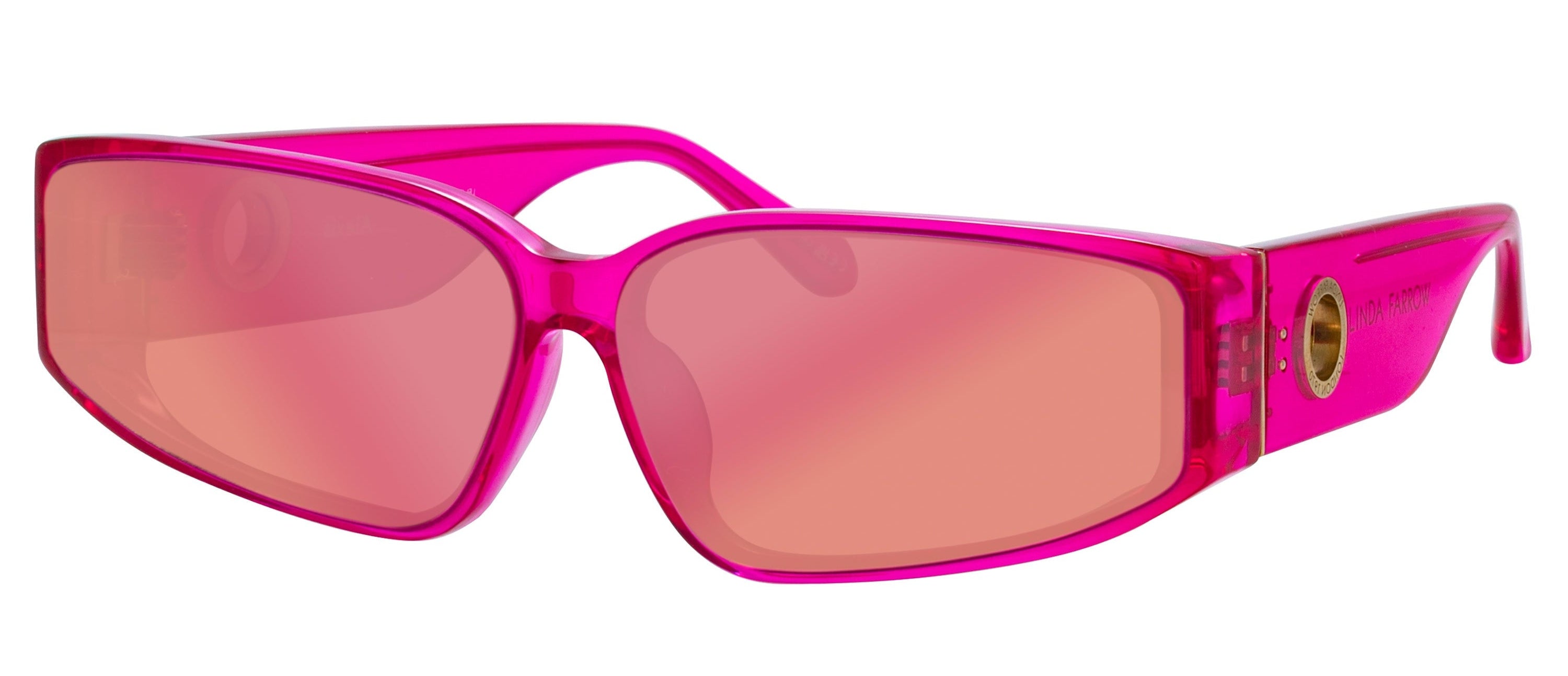 Color_LFL1465C3SUN - Alexis Angular Sunglasses in Pink