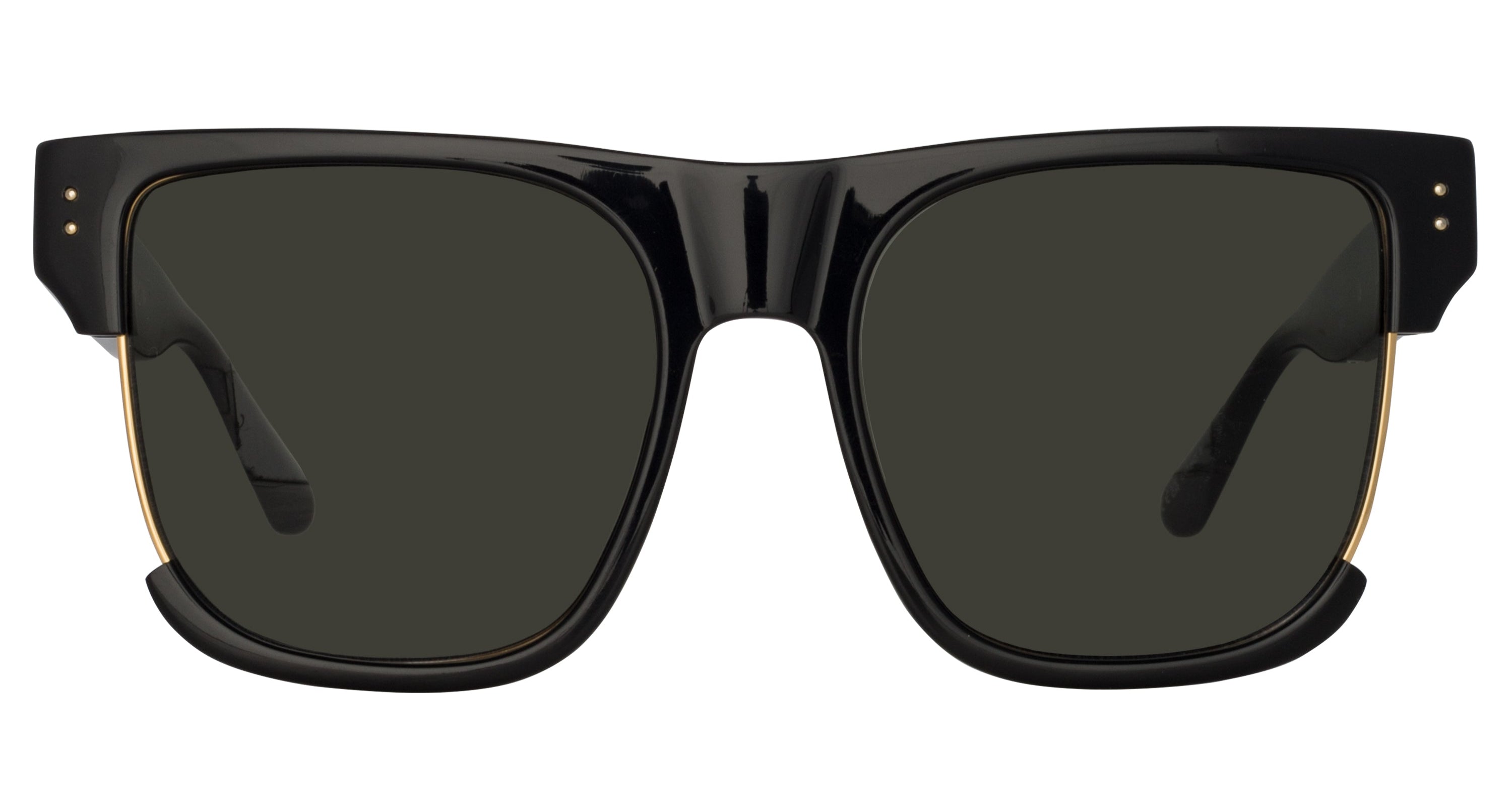 Color_LFL1438C1SUN - Lomas D-Frame Sunglasses in Black