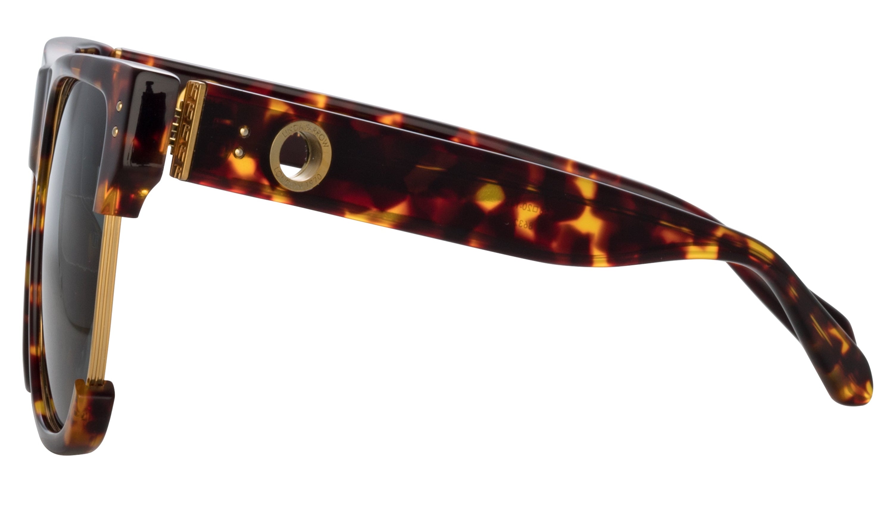 Color_LFL1438C2SUN - Lomas D-Frame Sunglasses in Tortoiseshell
