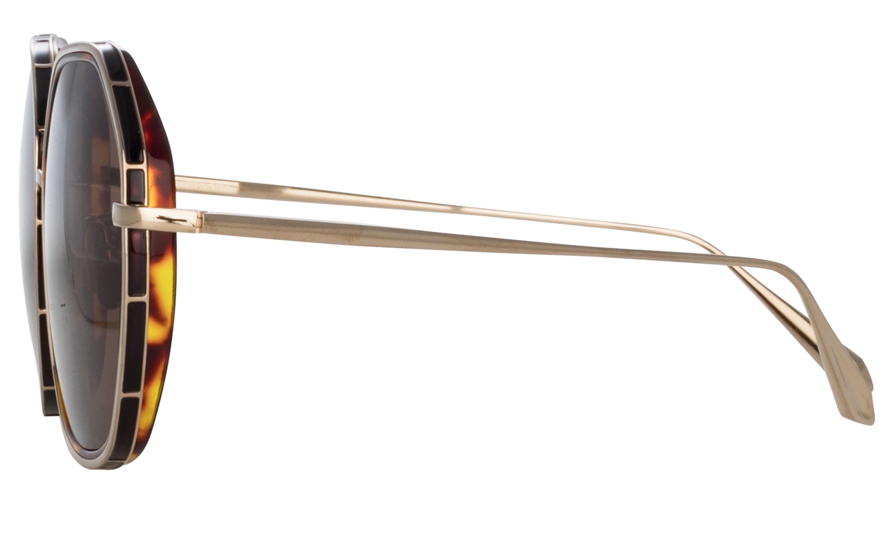 Color_LFL1432C2SUN - Rowe Oversize Sunglasses in Brown