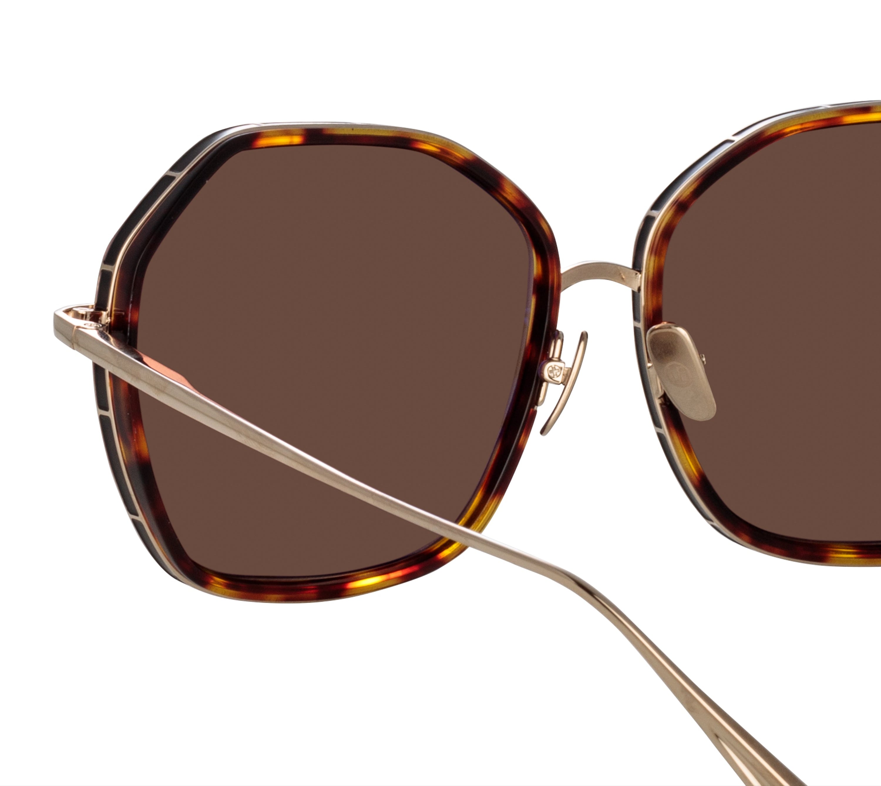 Color_LFL1432C2SUN - Rowe Oversize Sunglasses in Brown