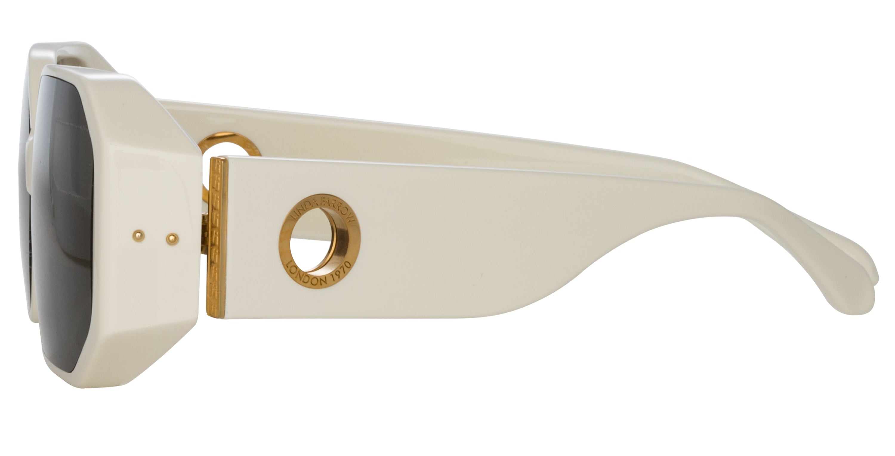 Color_LFL1427C2SUN - Bailey Agular Sunglasses in White