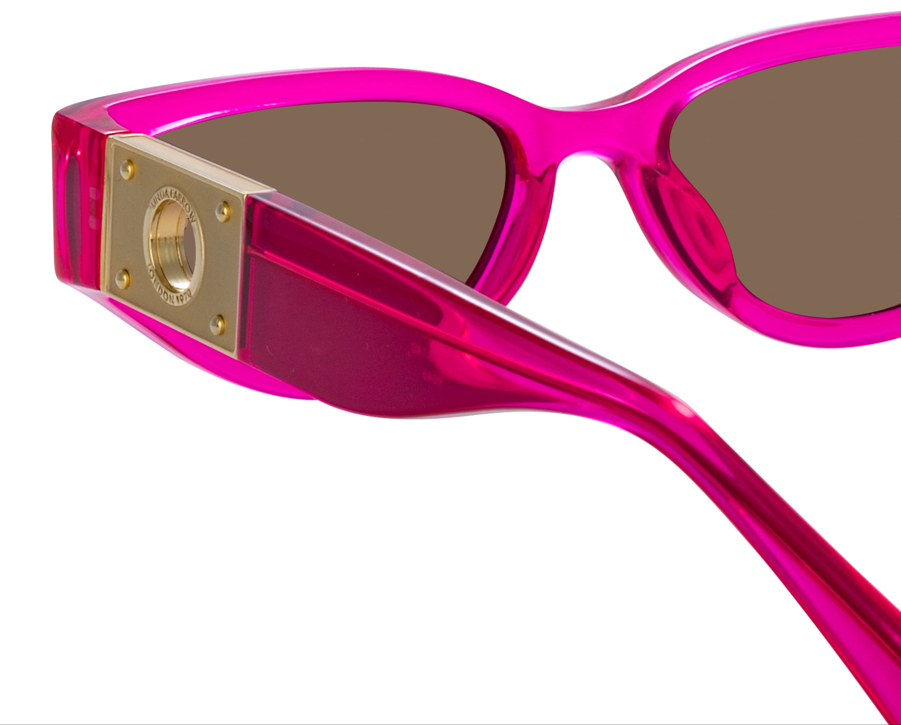 Color_LFL1426C4SUN - Tomie Cat Eye Sunglasses in Pink