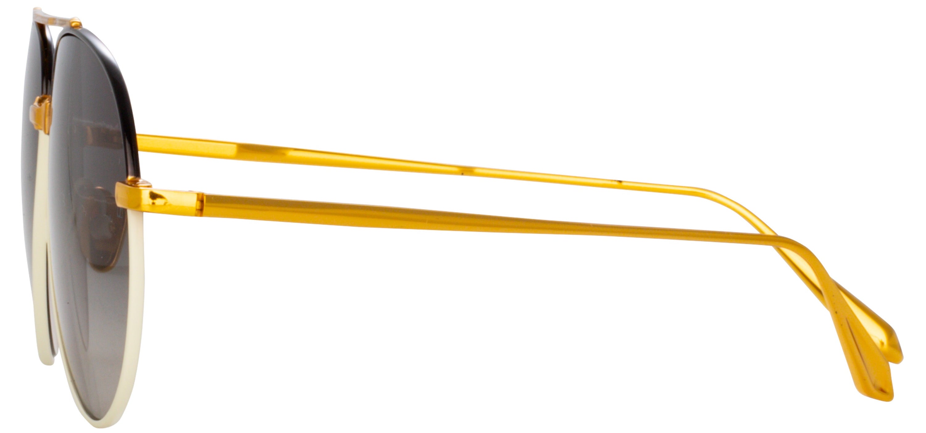 Color_LFL1421C3SUN - Marcelo Aviator Sunglasses in Yellow Gold / Grey