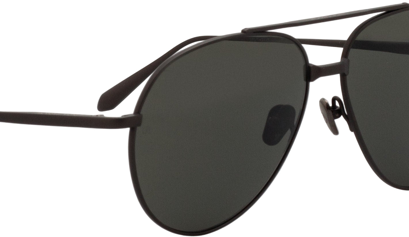 Color_LFL1421C5SUN - Marcelo Aviator Sunglasses in Matt Nickel