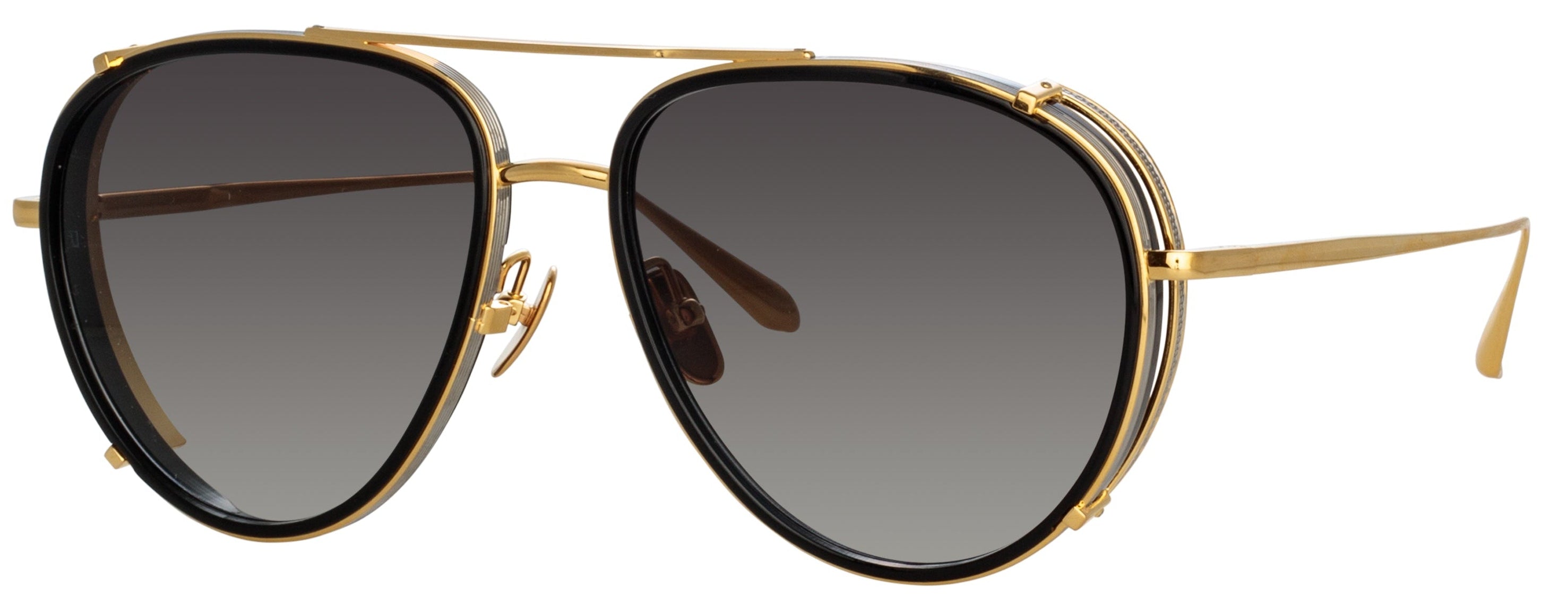 Color_LFL1362C1SUN - Dimitri Aviator Sunglasses in Rose Gold and Nickel