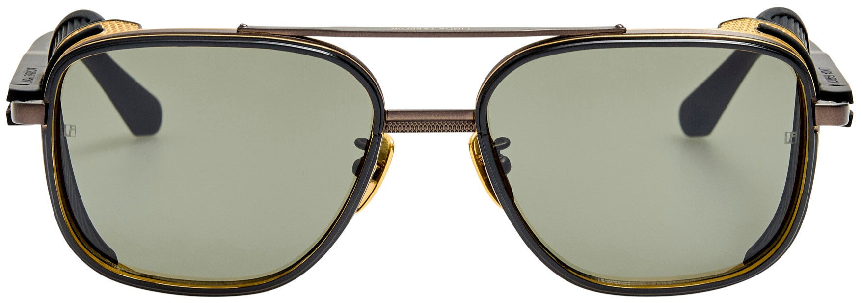 Color_LFL1630C1SUN - Boyd Aviator Sunglasses in Nickel and Grey