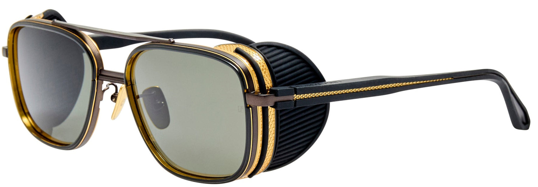 Color_LFL1630C1SUN - Boyd Aviator Sunglasses in Nickel and Grey
