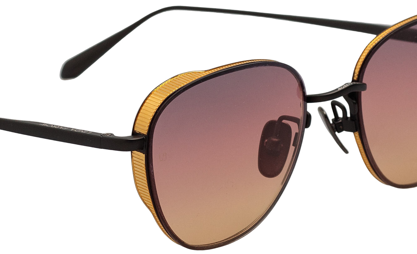 Color_LFL1503C3SUN - Boyd Aviator Sunglasses in Nickel and Sunset