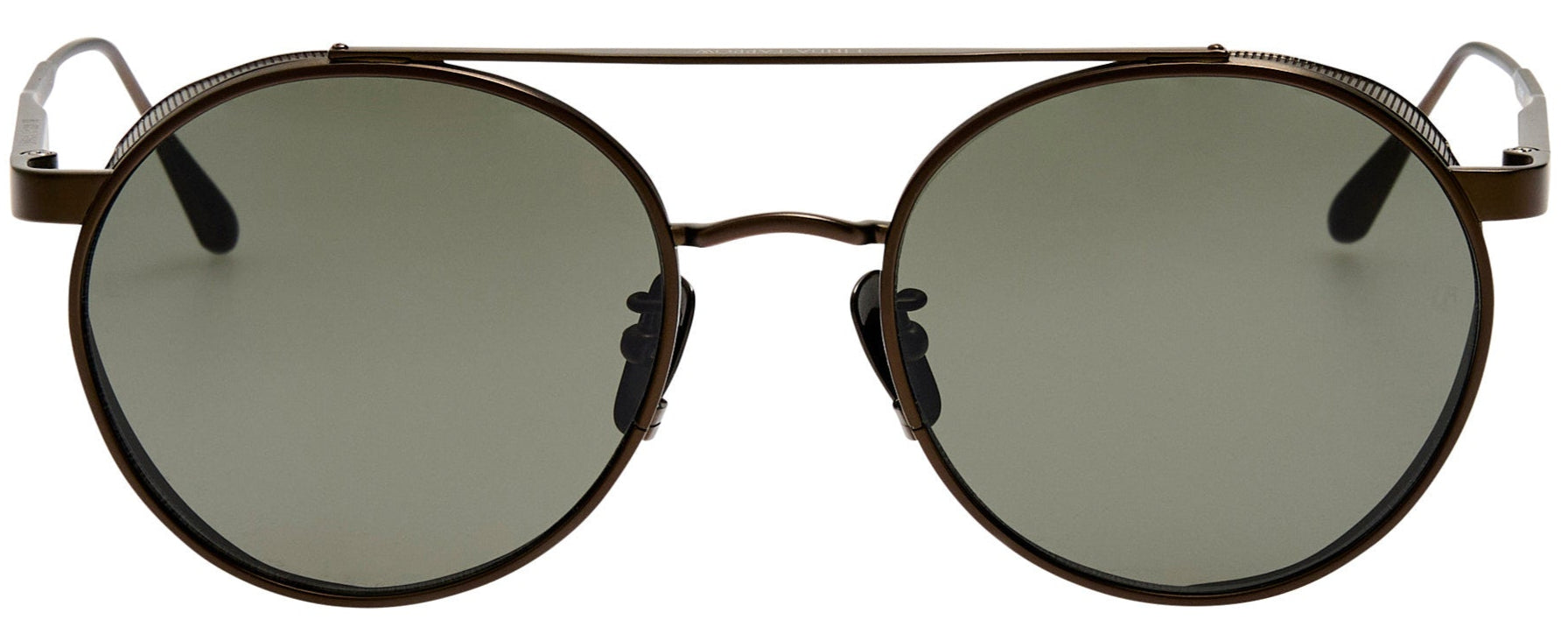 Color_LFL1549C3SUN - Conor Oval Sunglasses in Nickel and Grey