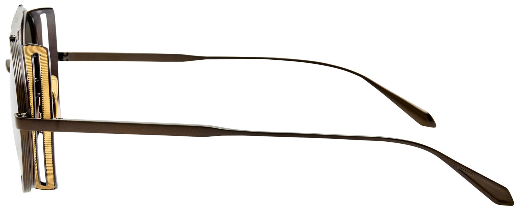 Color_LFL1631C1SUN - Baret Oval Sunglasses in Nickel and Grey