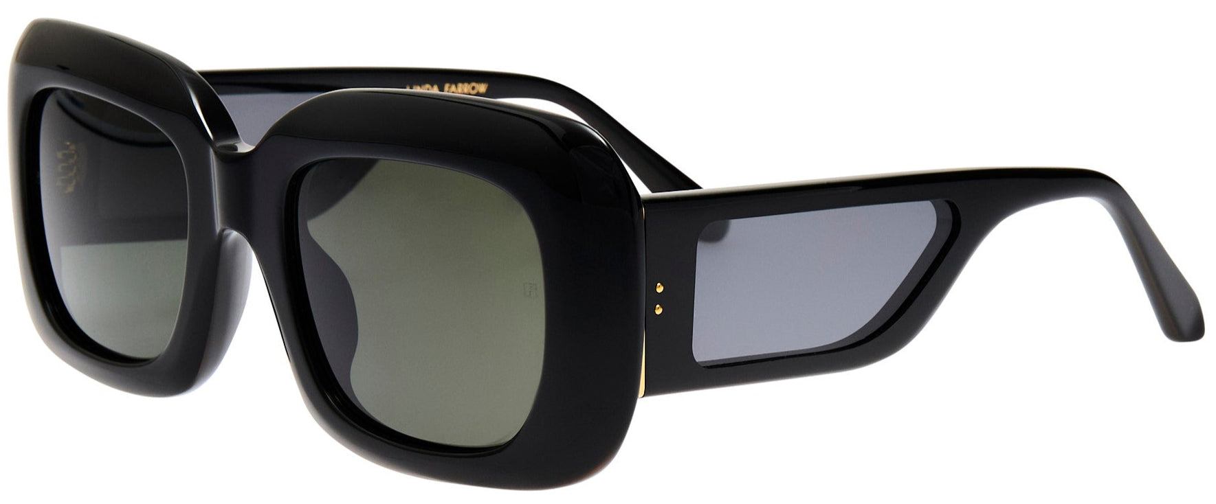 Color_LFL1550C1SUN - Emmy Rectangle Sunglasses in Black and Grey