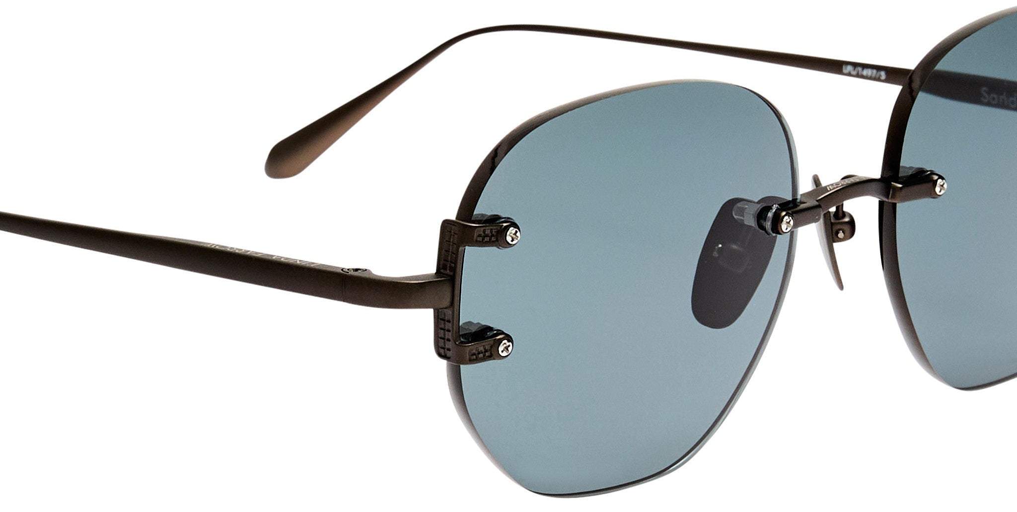 Color_LFL1497C5SUN - Sandor Angular Sunglasses in Nickel