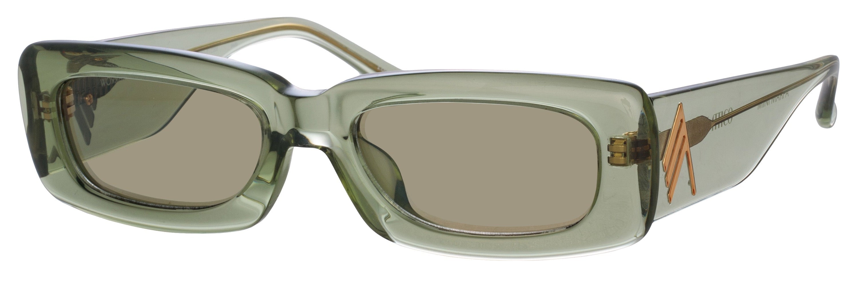 Color_ATTICO16C18SUN - The Attico Mini Marfa in Green