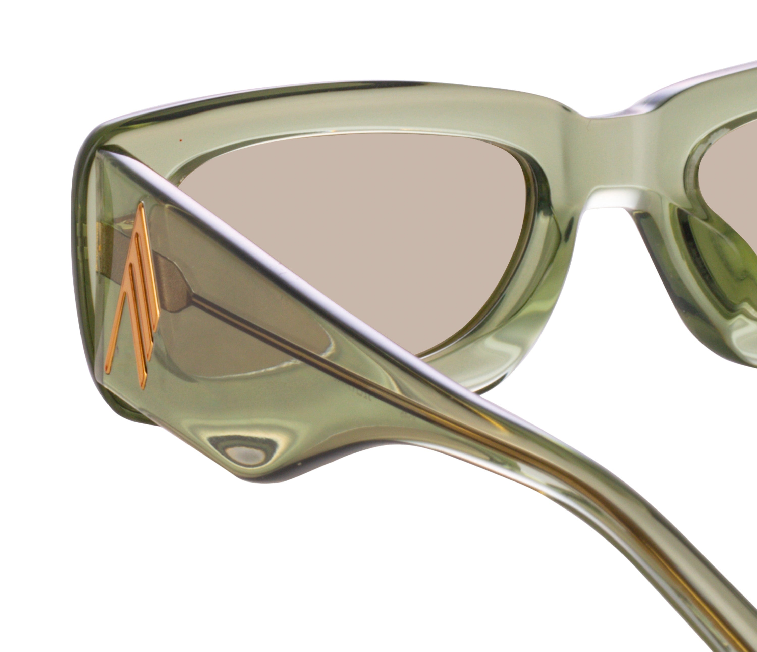 Color_ATTICO16C18SUN - The Attico Mini Marfa in Green