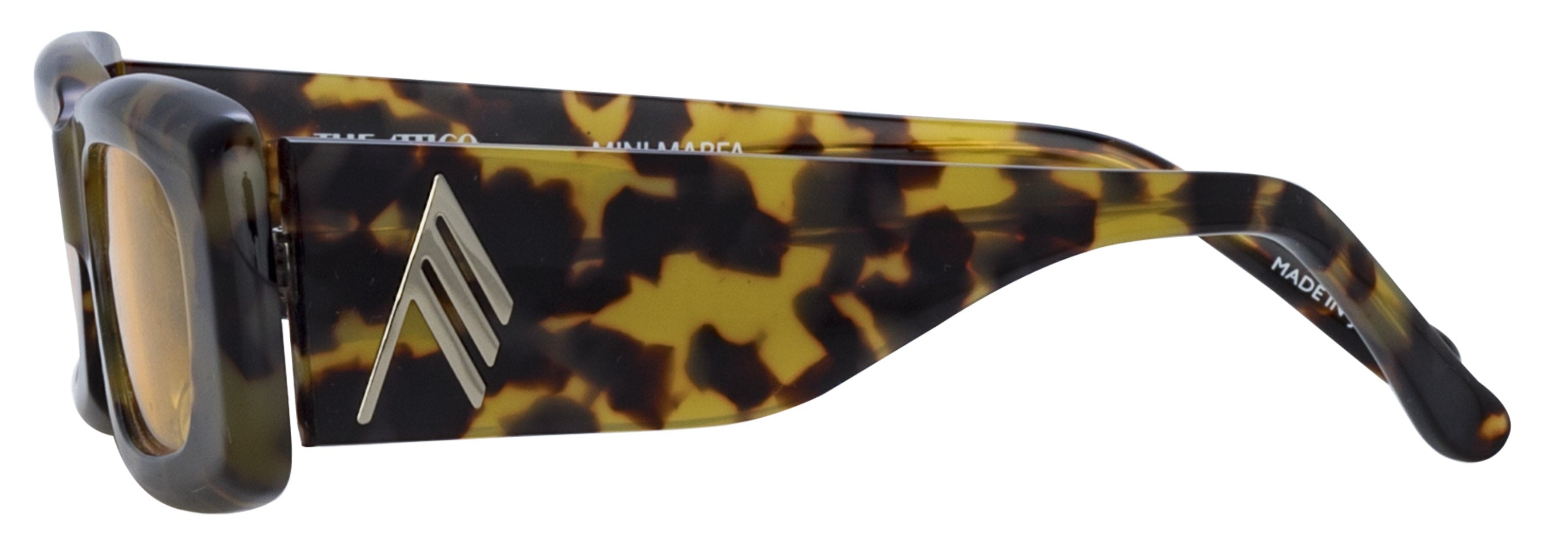 Color_ATTICO16C21SUN - The Attico Mini Marfa in Tortoise Shell and Yellow