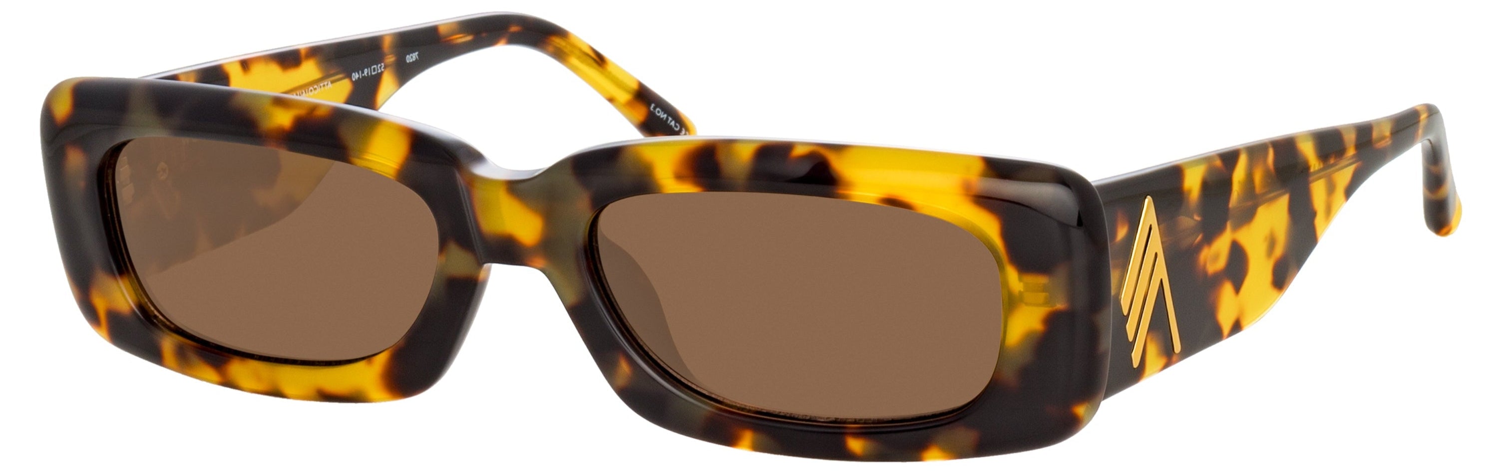 Color_ATTICO16C14SUN - The Attico Mini Marfa in Tortoise Shell and Brown