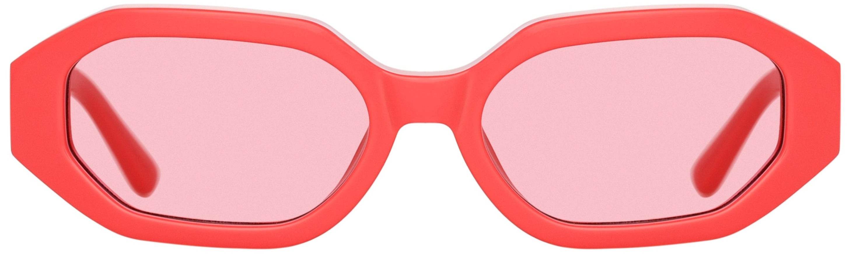 Color_ATTICO14C11SUN - The Attico Irene Angular Sunglasses in Coral