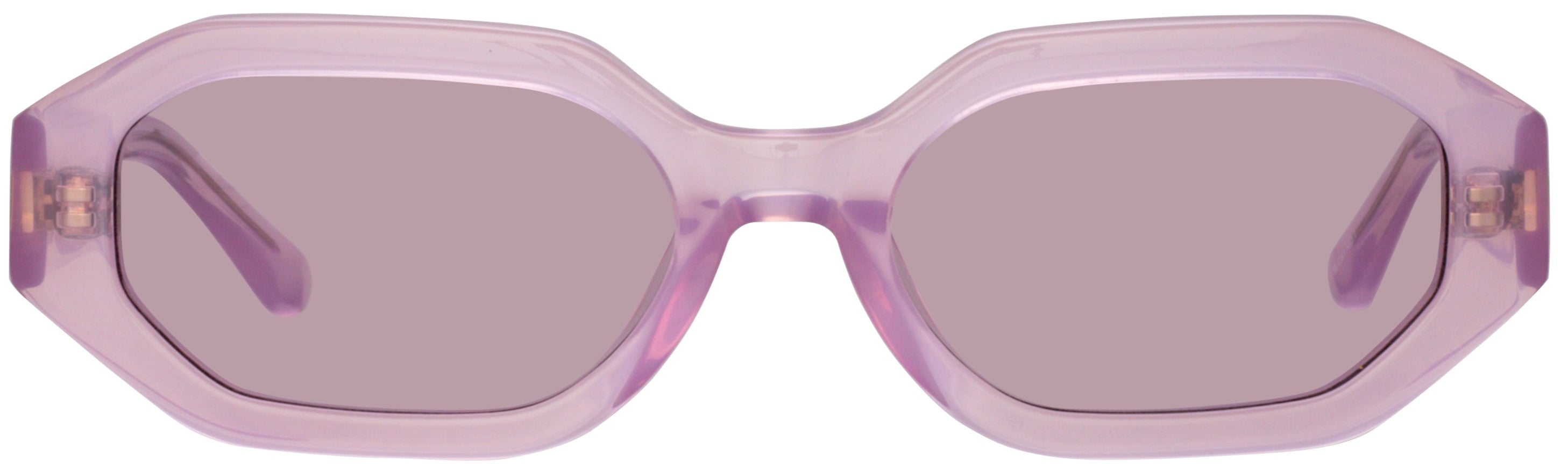 Color_ATTICO14C15SUN - The Attico Irene Angular Sunglasses in Pink 