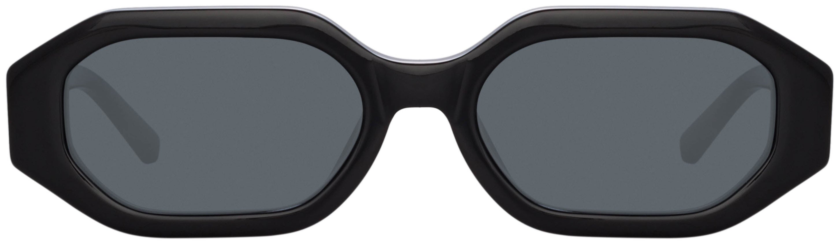 Color_ATTICO14C1SUN - The Attico Irene Angular Sunglasses in Black