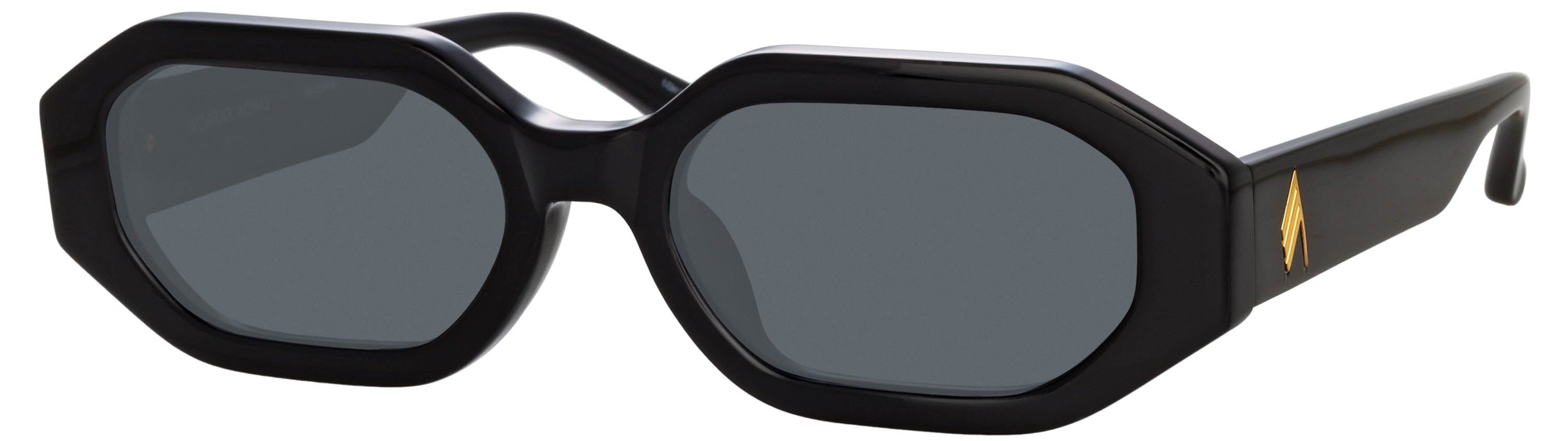 Color_ATTICO14C1SUN - The Attico Irene Angular Sunglasses in Black