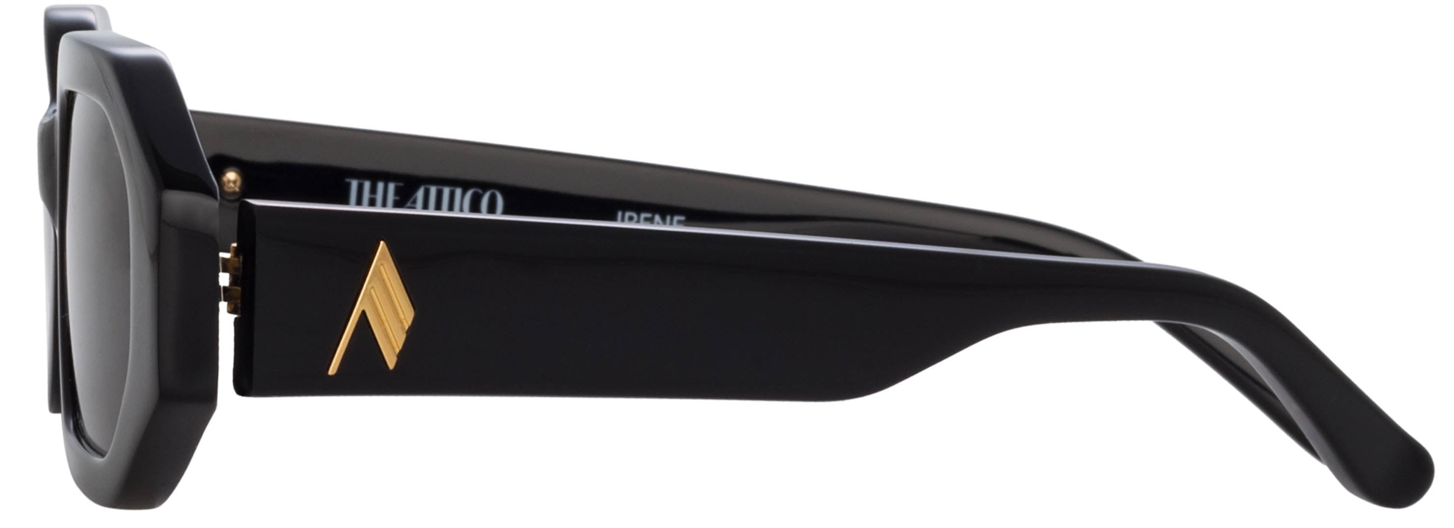 Color_ATTICO14C1SUN - The Attico Irene Angular Sunglasses in Black