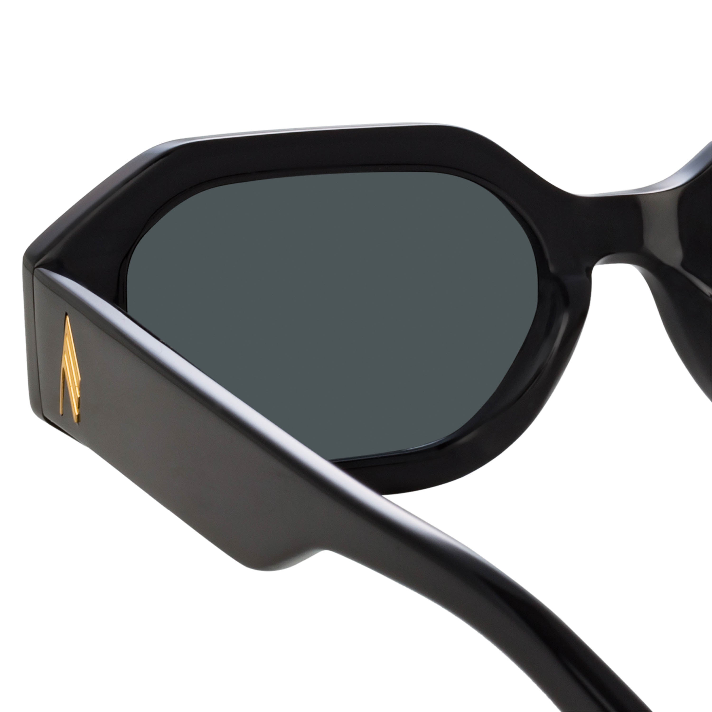 Color_ATTICO14C1SUN - The Attico Irene Angular Sunglasses in Black